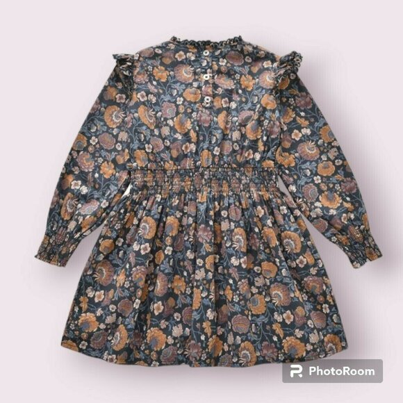 Louise Misha Suzie Dress In Charcoal Bohemian Floral - Picture 6 of 8